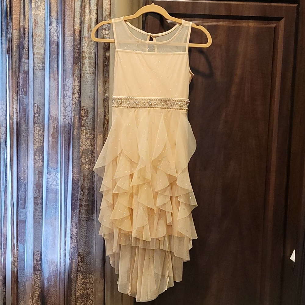 Kids Gold Dress